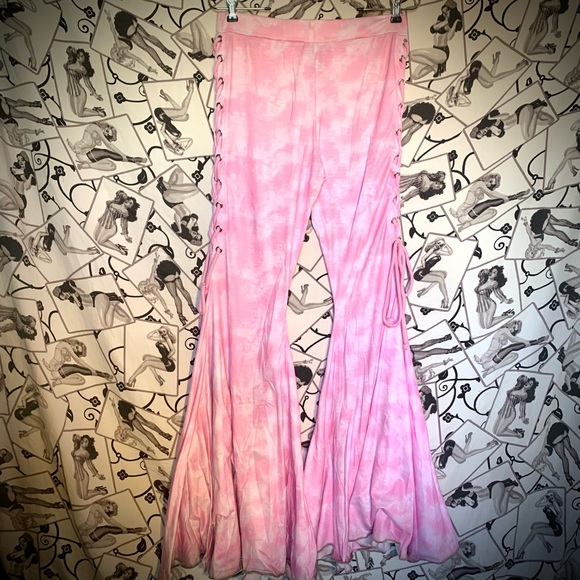 Dolls Kill Wild Roamings Bell Bottoms - Picture 5 of 8